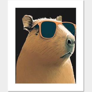 Cool Capybara Posters and Art